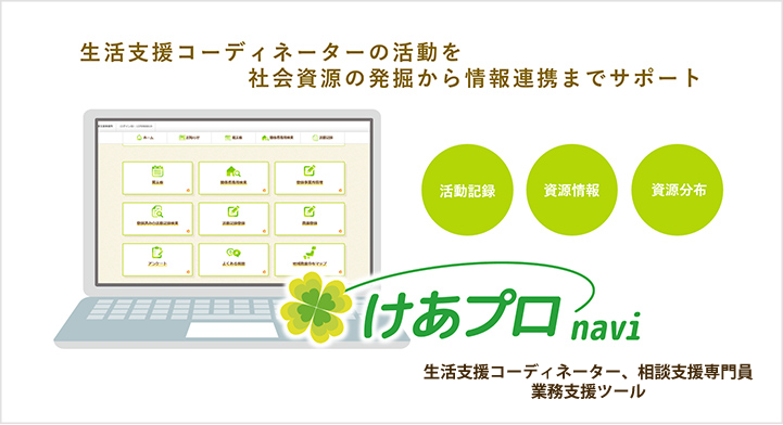 けあプロ･navi 生活支援コーディネーター業務支援ツール